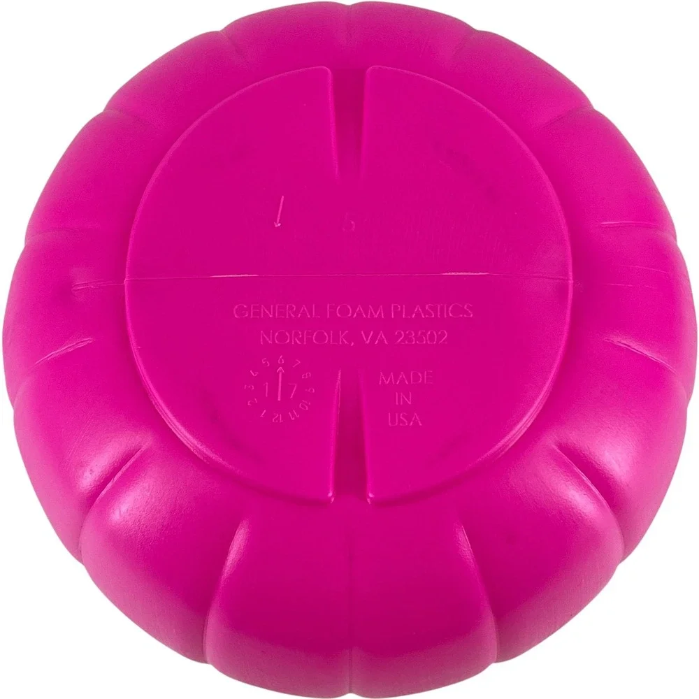 Pink Pumpkin Halloween Bucket Trick or Treat General Foam Plastics Made in USA